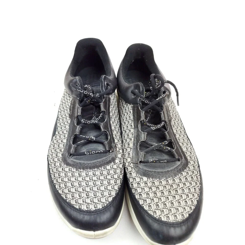 Ecco Biom Fjuel Black-White Women's EUR 40 US 9-9.5
